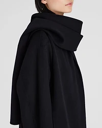 Double-Faced Scarf Coat