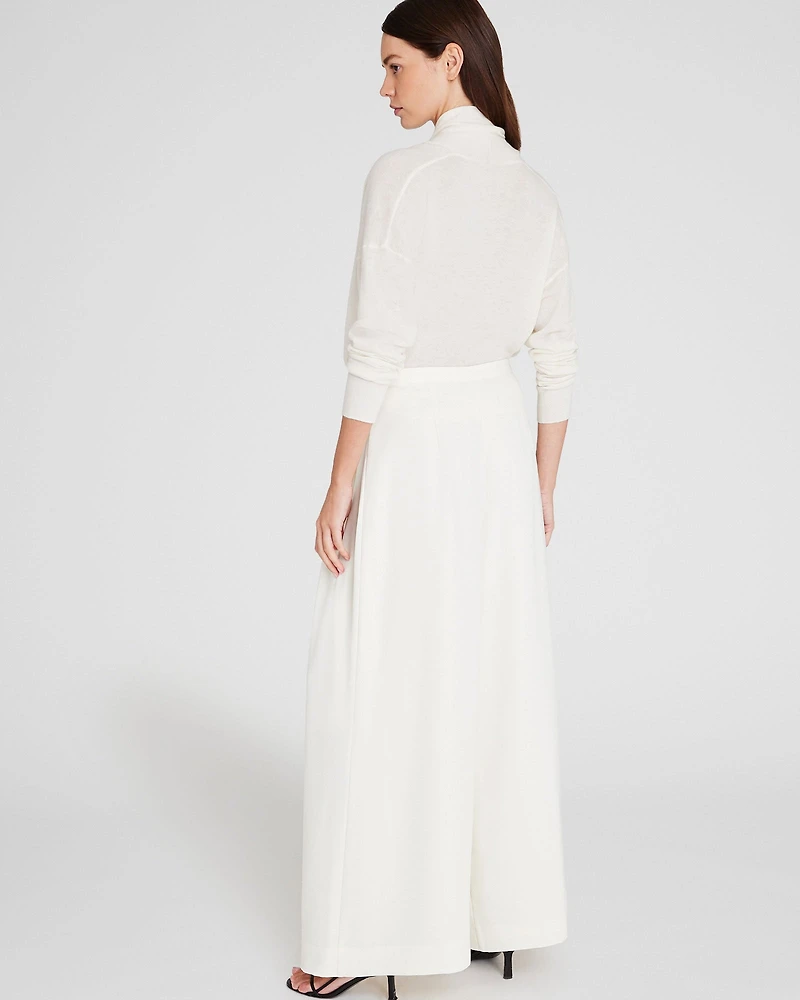 Wide Leg Fluid Trouser