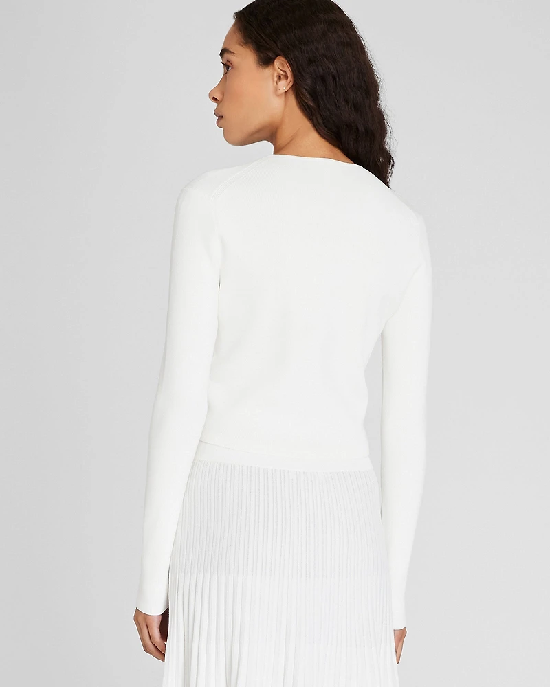 Slim Fit Ribbed Sweater