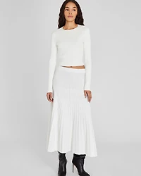 Slim Fit Ribbed Sweater