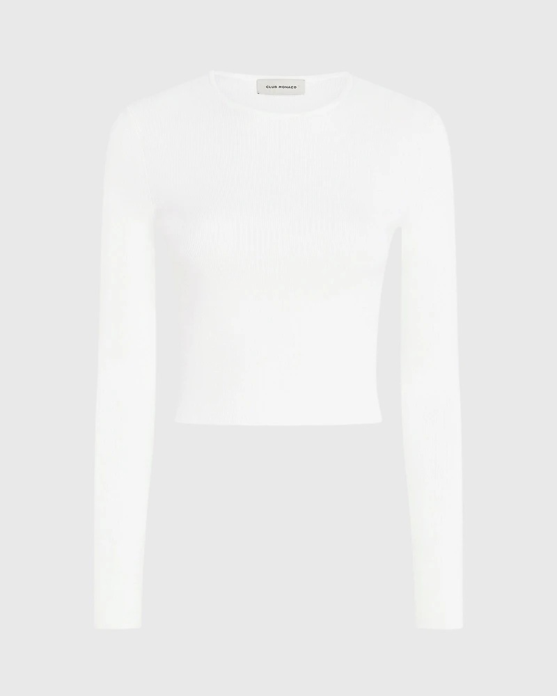 Slim Fit Ribbed Sweater