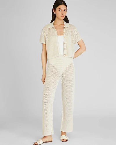Open Stitch Pant