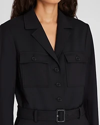 Tailored Crepe Jumpsuit