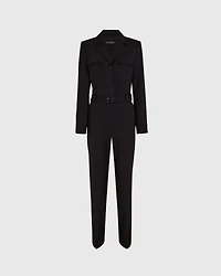 Tailored Crepe Jumpsuit