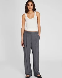 Ribbed Cotton Scoop Tank