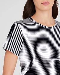 The Striped Crew Neck Tee