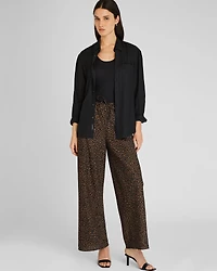 Bias Cut Linen Pant