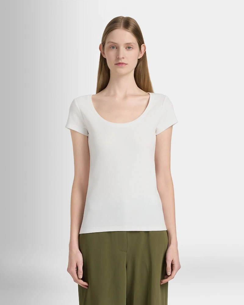 Scoop Neck Bowee Tee