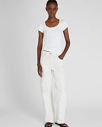 Scoop Neck Bowee Tee