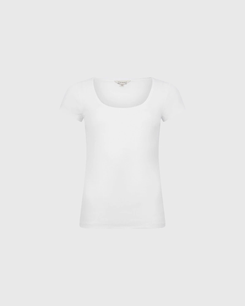 Scoop Neck Bowee Tee