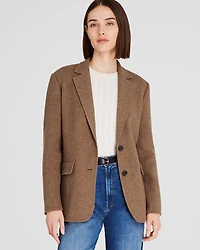 Double-Faced Blazer Coat