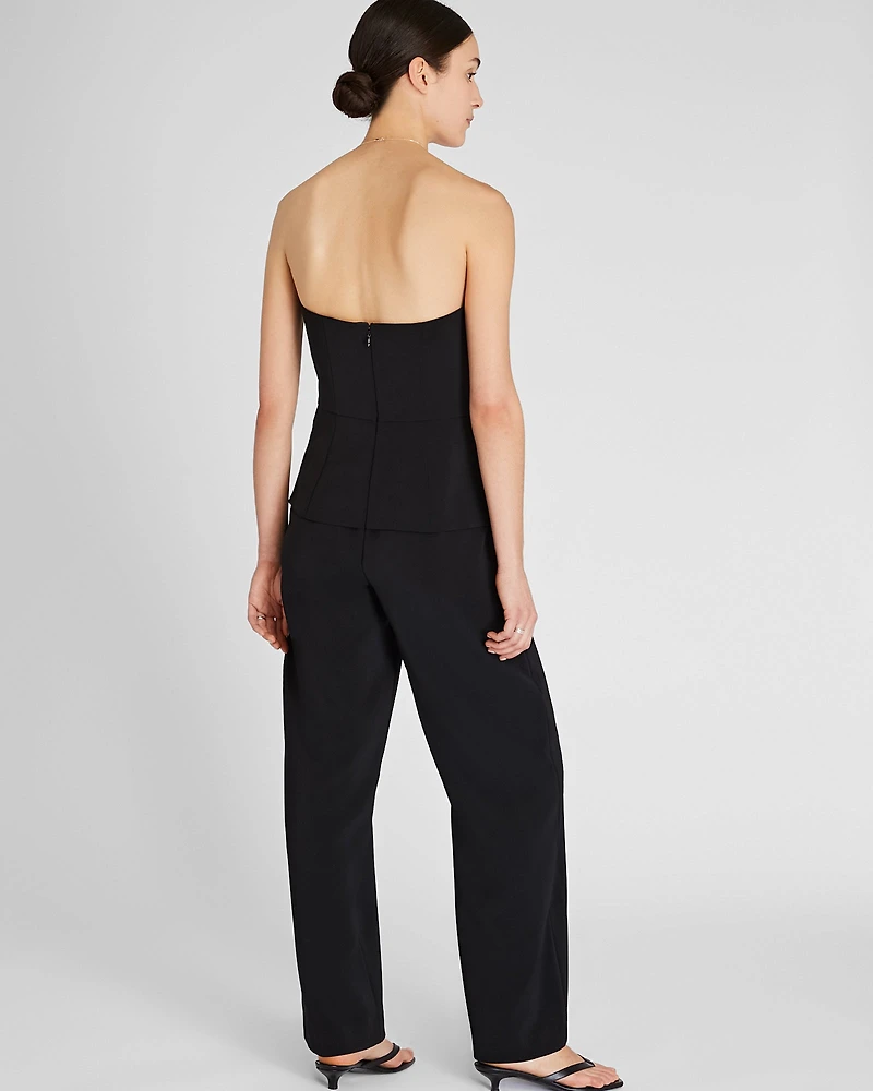 Strapless Bustier Jumpsuit
