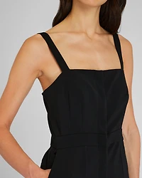 Darted Crepe Jumpsuit