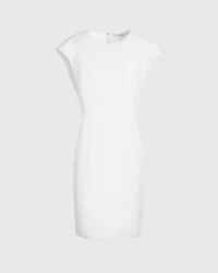 Darted Cap Sleeve Dress