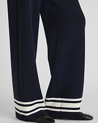 Stripe Border Sweater Pant