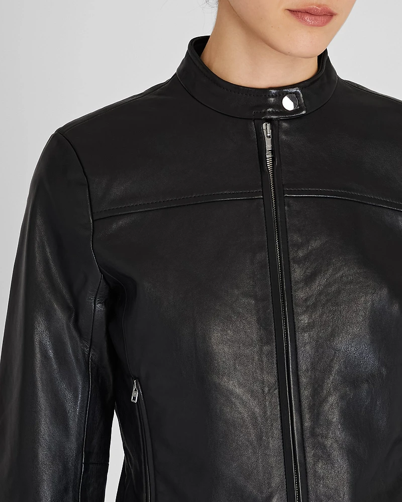 Leather Racer Jacket