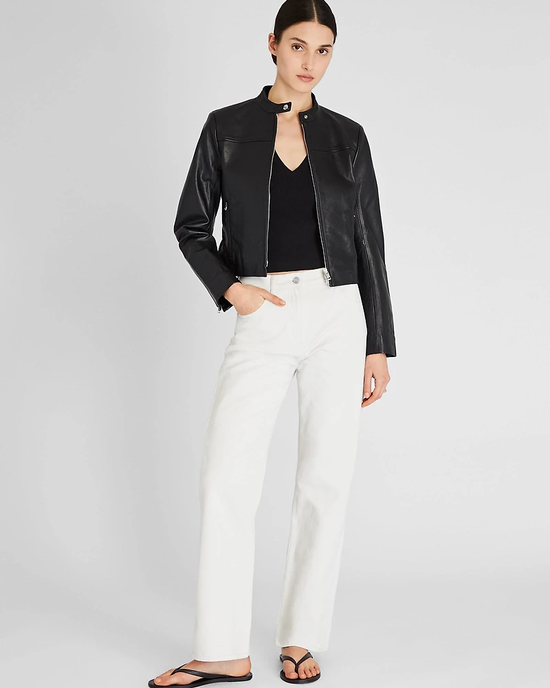 Leather Racer Jacket