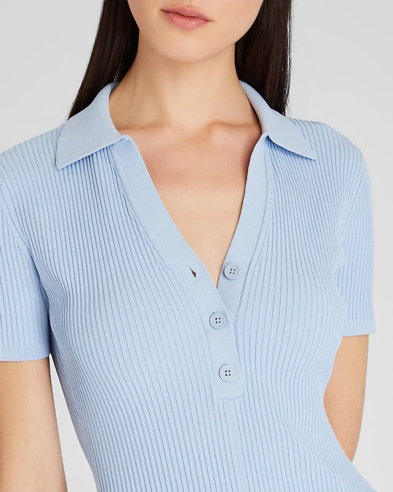 Johnny Collar Midi Dress