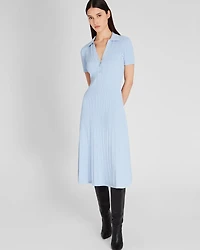 Johnny Collar Midi Dress