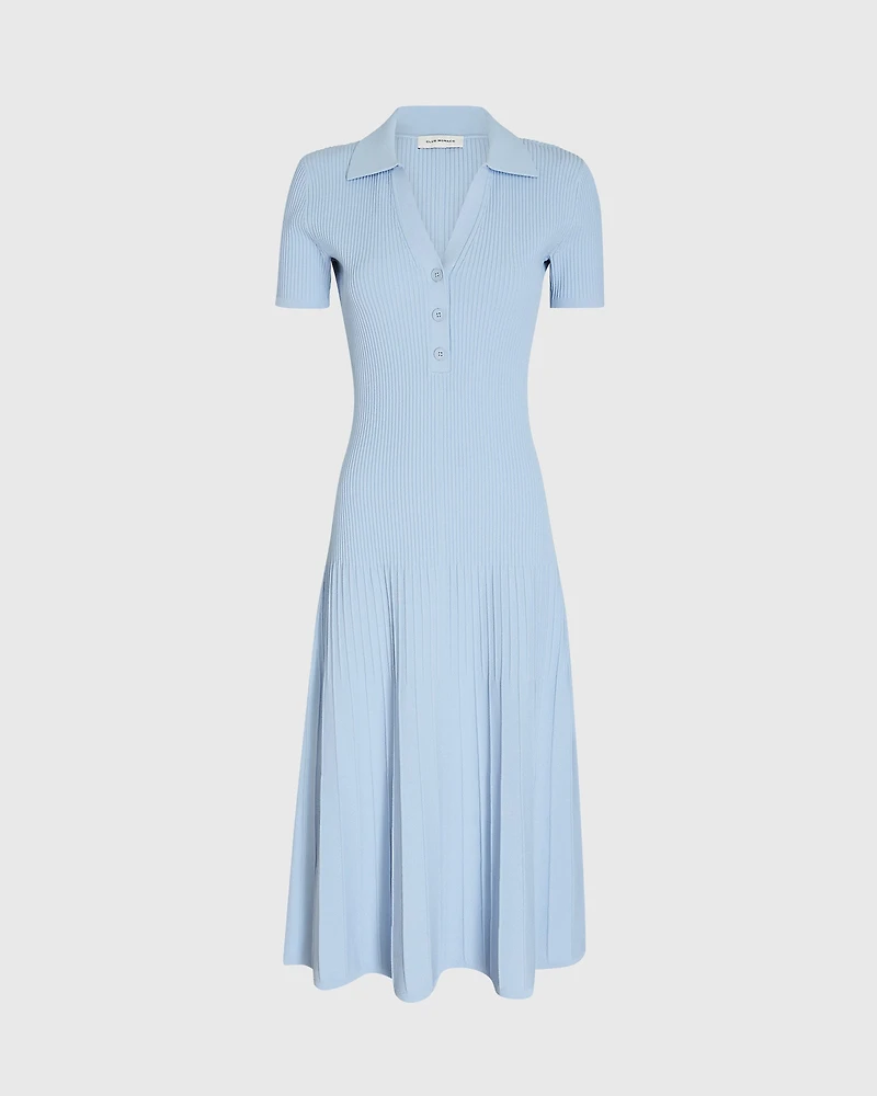 Johnny Collar Midi Dress