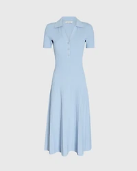 Johnny Collar Midi Dress