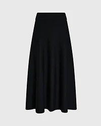 Merino Midi Sweater Skirt