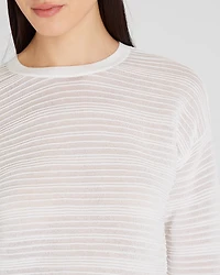 Sheer Ottoman Sweater