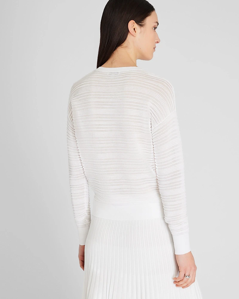 Sheer Ottoman Sweater