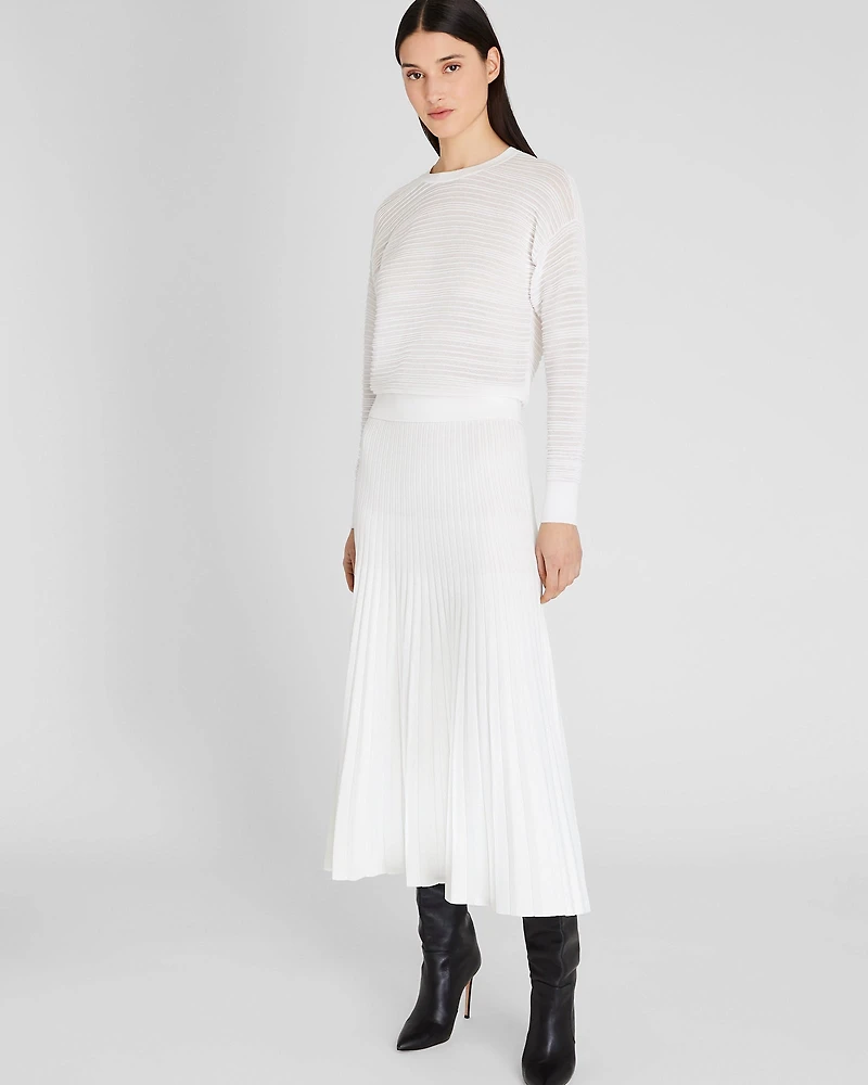 Sheer Ottoman Sweater