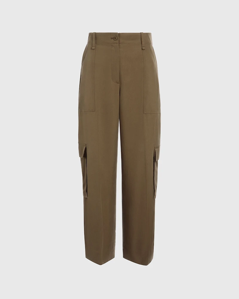 Tab Detail Cargo Pant