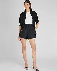 Linen Pull-On Short