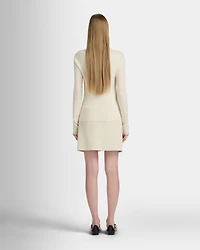 Textured Slim Crewneck