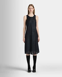 Burn Out A Line Dress