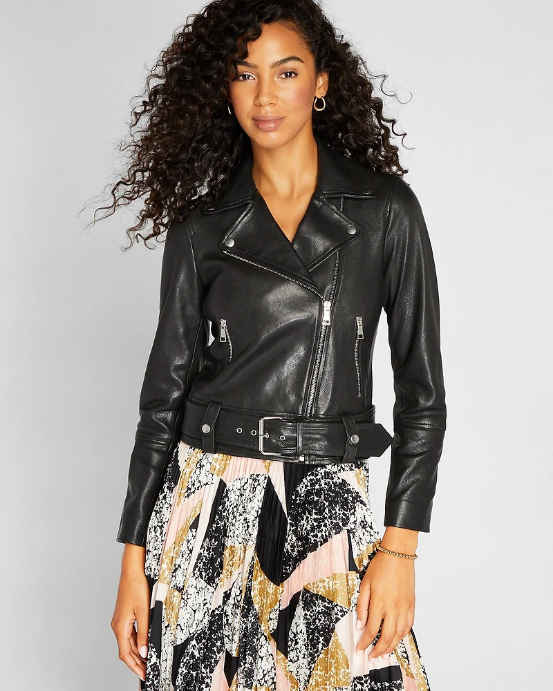 Leather Classic Moto Jacket