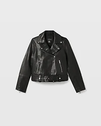 Leather Classic Moto Jacket