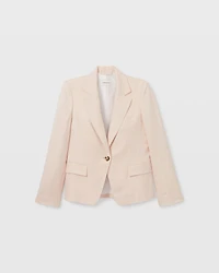 Classic Linen Blend Blazer