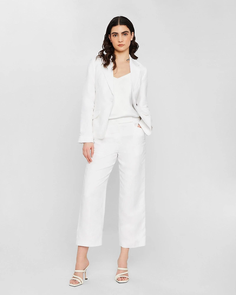 Linen Blend Trouser