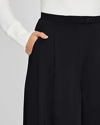 Wide Leg Crepe Trouser