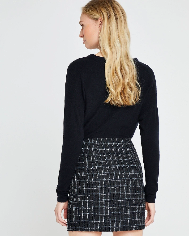 Cowl Neck Cashmere Sweater
