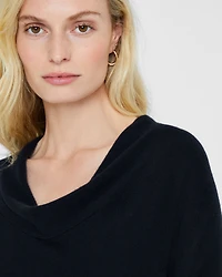Cowl Neck Cashmere Sweater