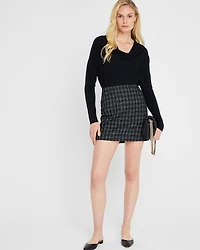 Cowl Neck Cashmere Sweater