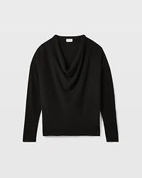 Cowl Neck Cashmere Sweater