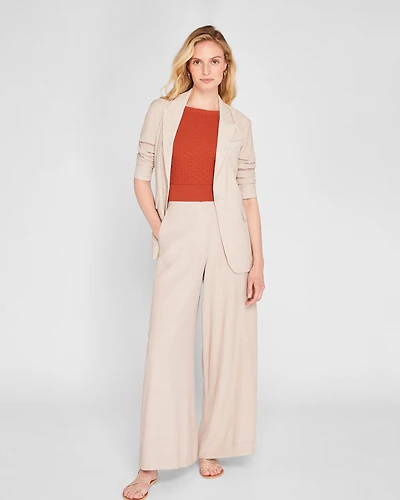 Crinkle Blazer