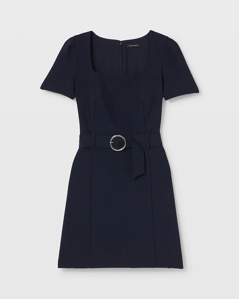 Belted Mini Dress