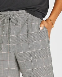 Plaid Tailored Jogger