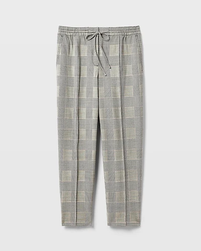 Plaid Tailored Jogger