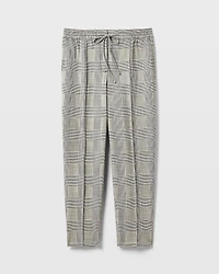 Plaid Tailored Jogger