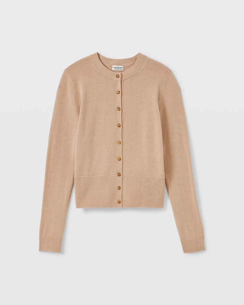 Merino Blend Cardigan