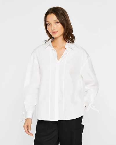 Tie Detail Weekend Shirt