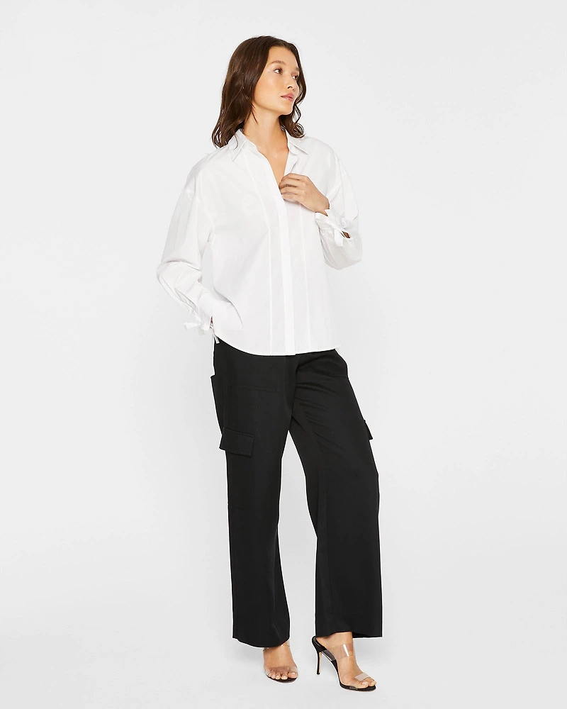 Tie Detail Weekend Shirt
